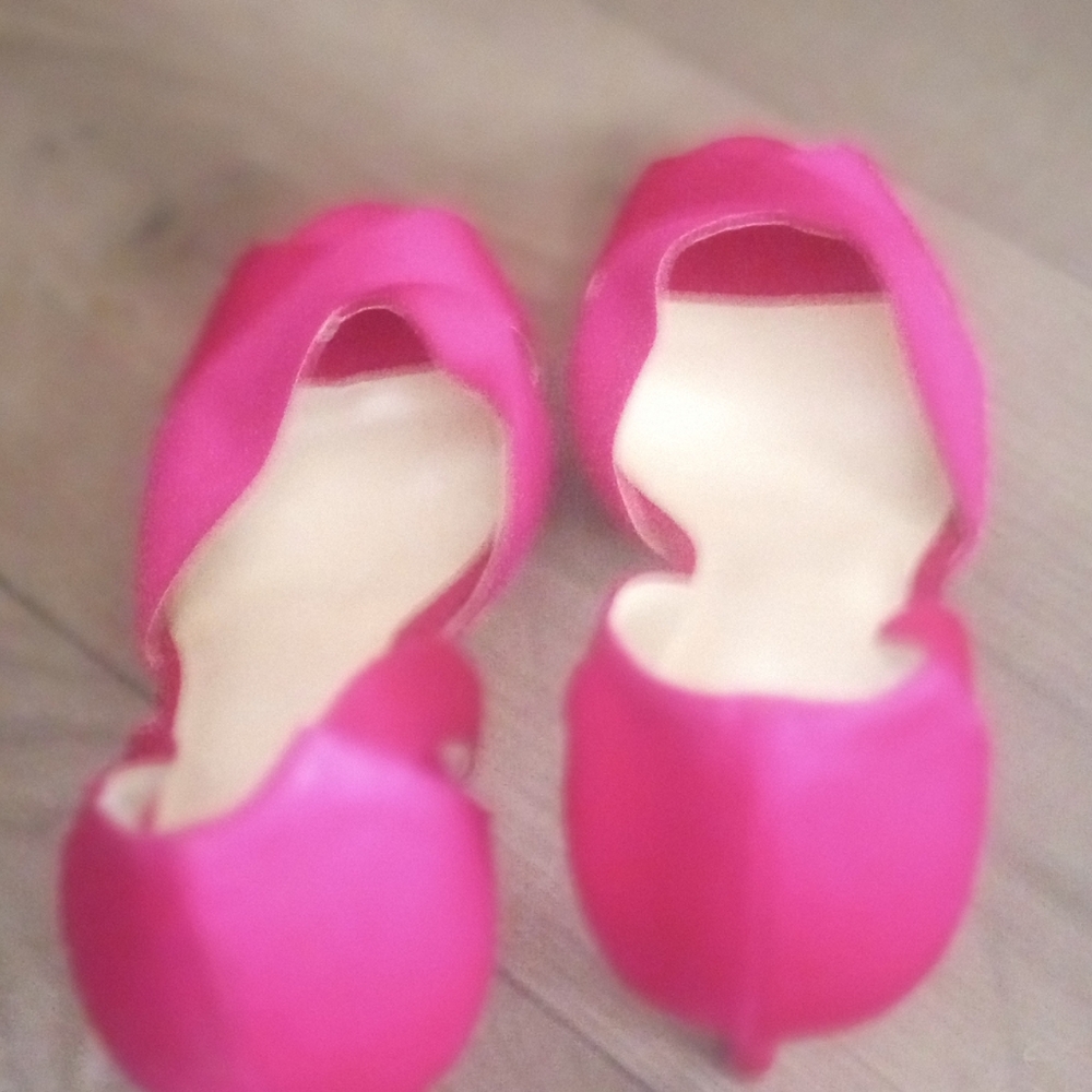 Elegant Pink Women's Heels By David's Bridal - Picture 3 of 6